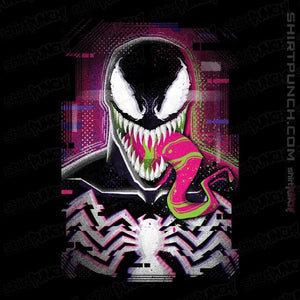 Daily_Deal_Shirts Magnets / 3"x3" / Black Glitch Venom