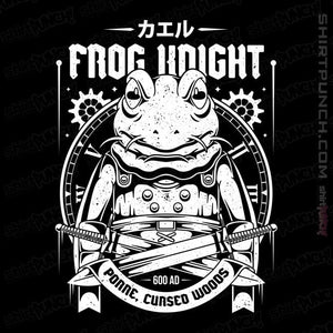 Shirts Magnets / 3"x3" / Black Frog
