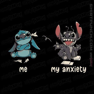 Shirts Magnets / 3"x3" / Black Anxiety
