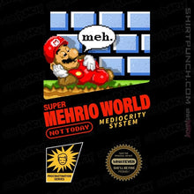 Load image into Gallery viewer, Daily_Deal_Shirts Magnets / 3&quot;x3&quot; / Black Super Mehrio World
