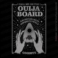 Load image into Gallery viewer, Shirts Magnets / 3&quot;x3&quot; / Black Call Me On The Ouija
