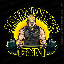 Load image into Gallery viewer, Shirts Magnets / 3&quot;x3&quot; / Black Johnny&#39;s Gym
