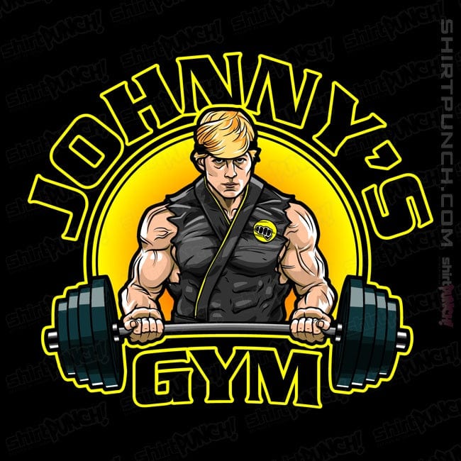 Shirts Magnets / 3"x3" / Black Johnny's Gym