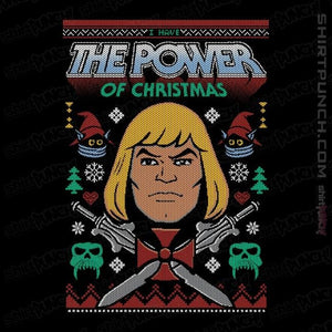 Shirts Magnets / 3"x3" / Black The Power Of Christmas