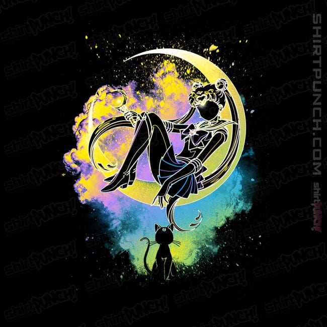 Secret_Shirts Magnets / 3"x3" / Black Soul of Moon