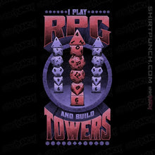 Load image into Gallery viewer, Secret_Shirts Magnets / 3&quot;x3&quot; / Black Dice Tower!
