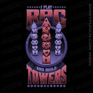 Secret_Shirts Magnets / 3"x3" / Black Dice Tower!