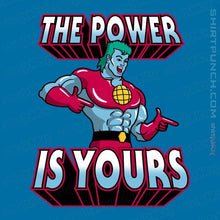 Load image into Gallery viewer, Shirts Magnets / 3&quot;x3&quot; / Sapphire The Power Is Yours
