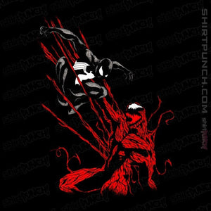 Shirts Magnets / 3"x3" / Black Spider VS Carnage