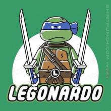 Load image into Gallery viewer, Daily_Deal_Shirts Magnets / 3&quot;x3&quot; / Irish Green Legonardo
