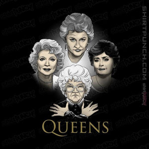 Shirts Magnets / 3"x3" / Black Golden Queens