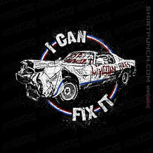 Load image into Gallery viewer, Shirts Magnets / 3&quot;x3&quot; / Black I Can Fix It
