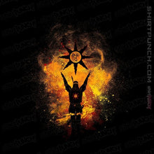 Load image into Gallery viewer, Shirts Magnets / 3&quot;x3&quot; / Black Praise the Sun
