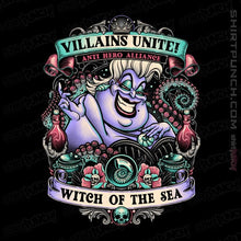 Load image into Gallery viewer, Daily_Deal_Shirts Magnets / 3&quot;x3&quot; / Black Villains Unite Ursula
