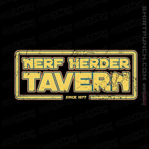 Shirts Magnets / 3"x3" / Black Nerf Herder Tavern