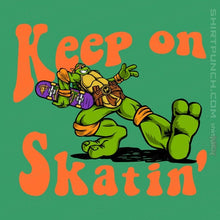 Load image into Gallery viewer, Daily_Deal_Shirts Magnets / 3&quot;x3&quot; / Irish Green Keep On Skatin&#39;
