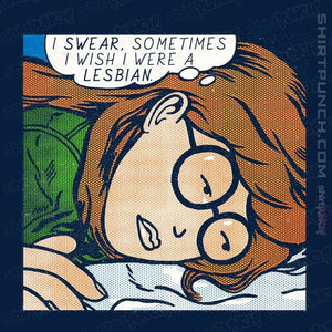 Secret_Shirts Magnets / 3"x3" / Navy Daria