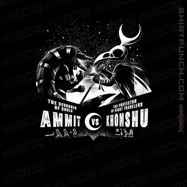 Secret_Shirts Magnets / 3"x3" / Black Battle Of The Egyptian Gods