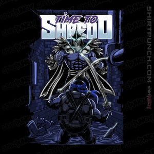 Secret_Shirts Magnets / 3"x3" / Black Time To Shredd