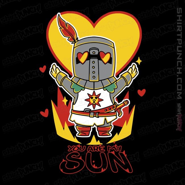 Daily_Deal_Shirts Magnets / 3"x3" / Black You Are My Sun