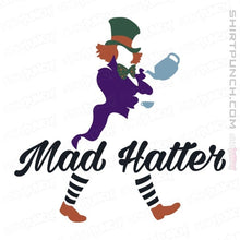 Load image into Gallery viewer, Shirts Magnets / 3&quot;x3&quot; / White Mad Hatter
