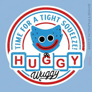 Daily_Deal_Shirts Magnets / 3"x3" / Powder Blue A Tight Squeeze