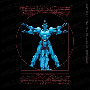 Daily_Deal_Shirts Magnets / 3"x3" / Black Vitruvian Bio Boost Armor