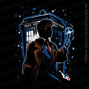 Secret_Shirts Magnets / 3"x3" / Black The Tenth Doctor