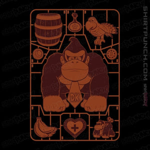 Daily_Deal_Shirts Magnets / 3"x3" / Black Donkey Kong Model Sprue
