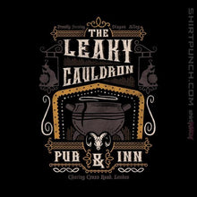 Load image into Gallery viewer, Shirts Magnets / 3&quot;x3&quot; / Black The Leaky Cauldron

