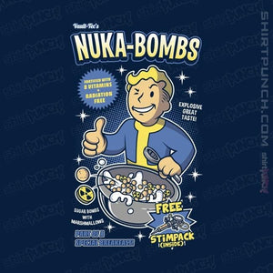Shirts Magnets / 3"x3" / Navy Nuka Bombs