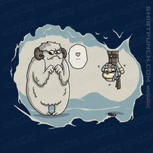 Load image into Gallery viewer, Daily_Deal_Shirts Magnets / 3&quot;x3&quot; / Navy Hoth In Here
