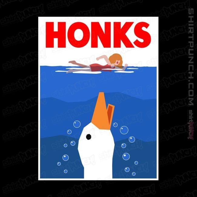 Shirts Magnets / 3"x3" / Black HONKS