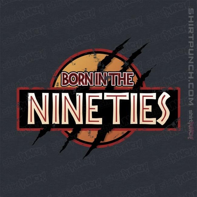 Shirts Magnets / 3"x3" / Dark Heather Born In The Nineties