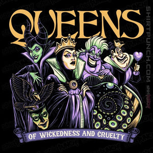 Daily_Deal_Shirts Magnets / 3"x3" / Black Queens Of Wickedness