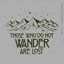 Load image into Gallery viewer, Secret_Shirts Magnets / 3&quot;x3&quot; / Sports Grey Those Who Do Not Wander
