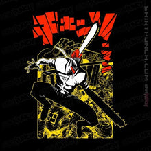 Load image into Gallery viewer, Secret_Shirts Magnets / 3&quot;x3&quot; / Black Chainsawman
