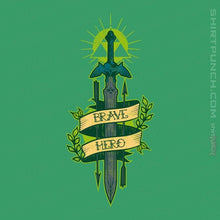 Load image into Gallery viewer, Shirts Magnets / 3&quot;x3&quot; / Irish Green Brave Hero
