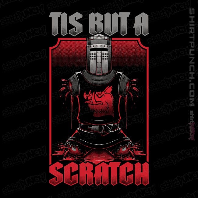 Secret_Shirts Magnets / 3"x3" / Black Black Knight Quote