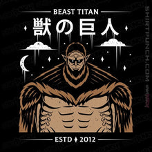 Load image into Gallery viewer, Shirts Magnets / 3&quot;x3&quot; / Black Zeke&#39;s Titan

