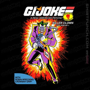 Daily_Deal_Shirts Magnets / 3"x3" / Black GI Joker