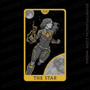 Shirts Magnets / 3"x3" / Black Tarot The Star