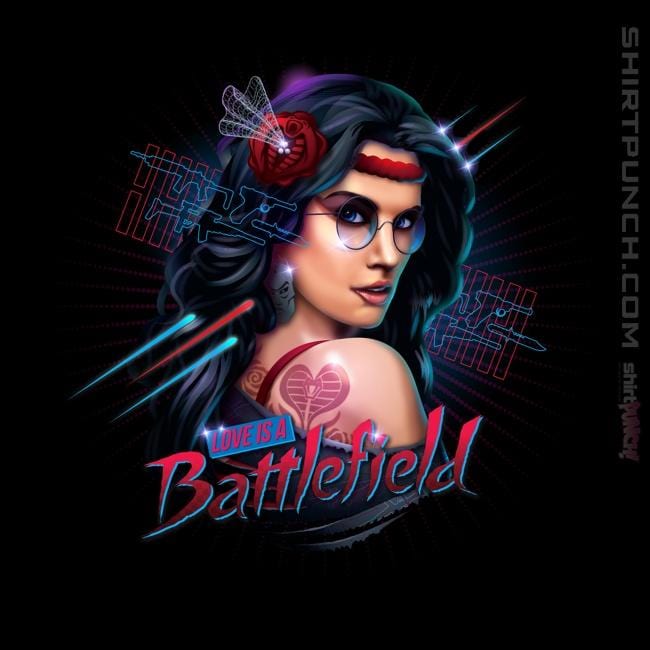Shirts Magnets / 3"x3" / Black Love Is A Battlefield