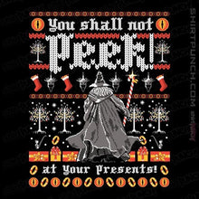 Load image into Gallery viewer, Secret_Shirts Magnets / 3&quot;x3&quot; / Black You Shall Not Peak
