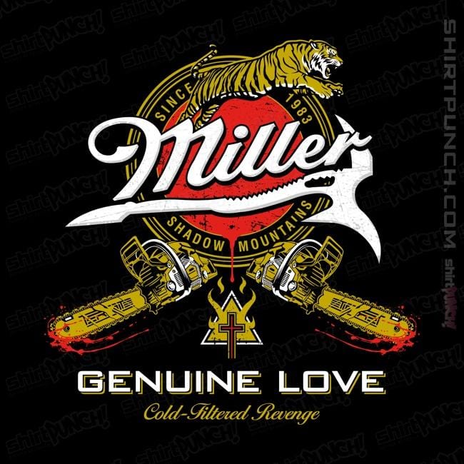 Shirts Magnets / 3"x3" / Black Miller Red
