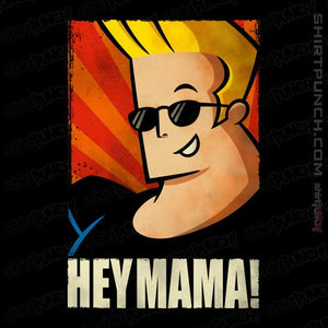 Daily_Deal_Shirts Magnets / 3"x3" / Black Hey Mama!