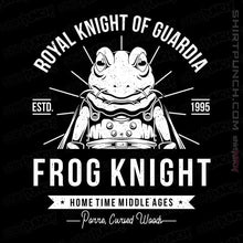 Load image into Gallery viewer, Shirts Magnets / 3&quot;x3&quot; / Black Frog Knight
