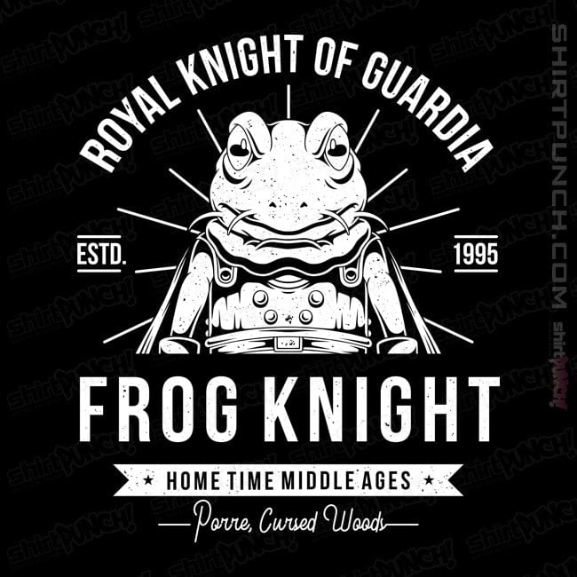 Shirts Magnets / 3"x3" / Black Frog Knight