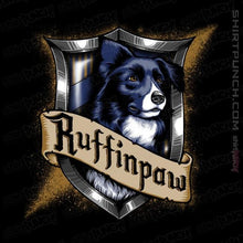 Load image into Gallery viewer, Shirts Magnets / 3&quot;x3&quot; / Black Hairy Pupper House Ruffinpaw
