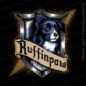 Shirts Magnets / 3"x3" / Black Hairy Pupper House Ruffinpaw